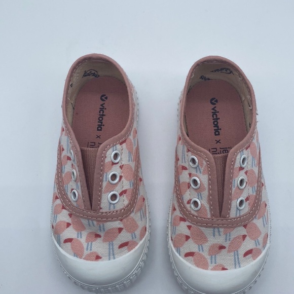 VICTORIA GIRL'S LACELESS SNEAKERS NUDE. - Picture 5 of 11